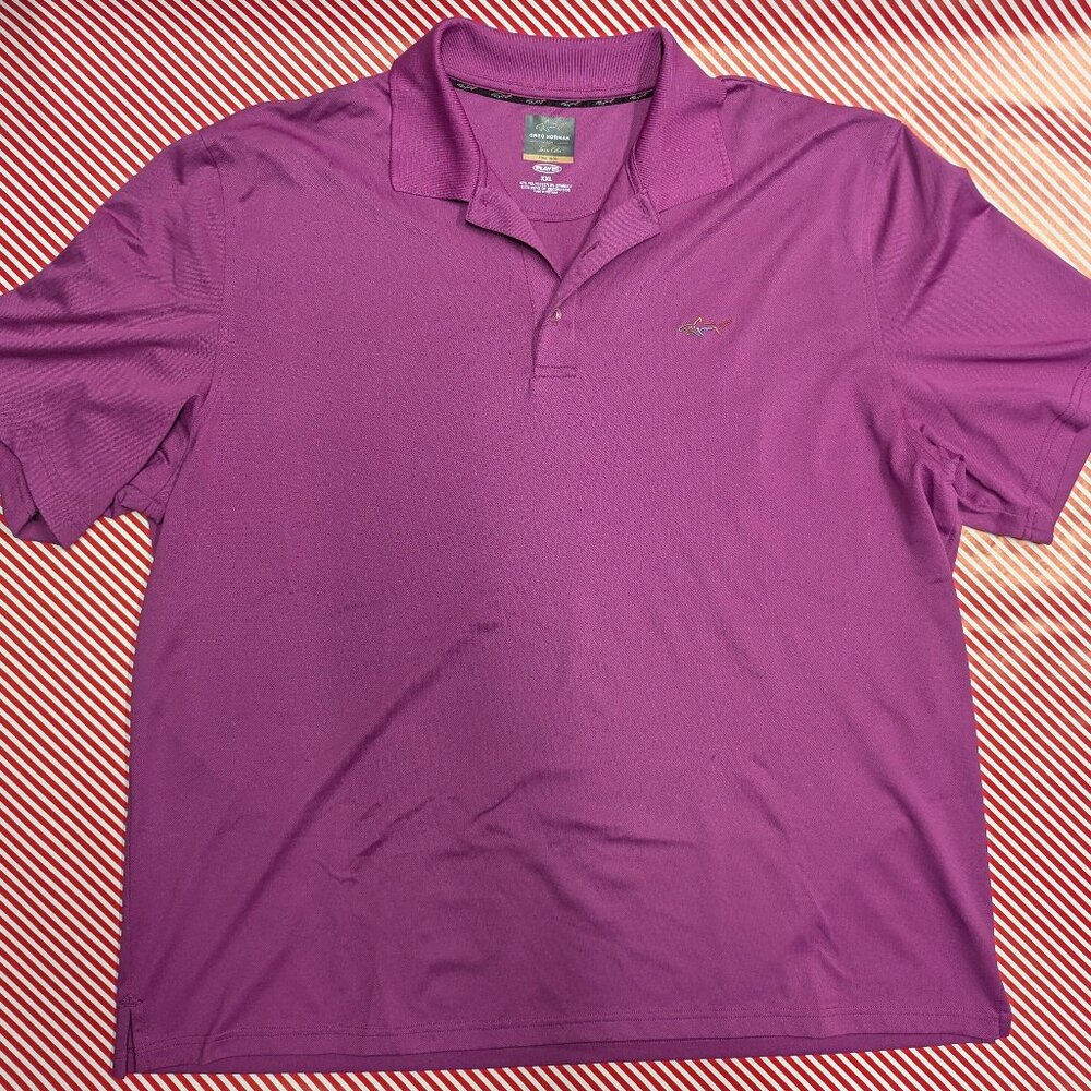 Greg Norman “Play Dry” Attack Life Polo Shirt – Men’s XXL – Barely Worn